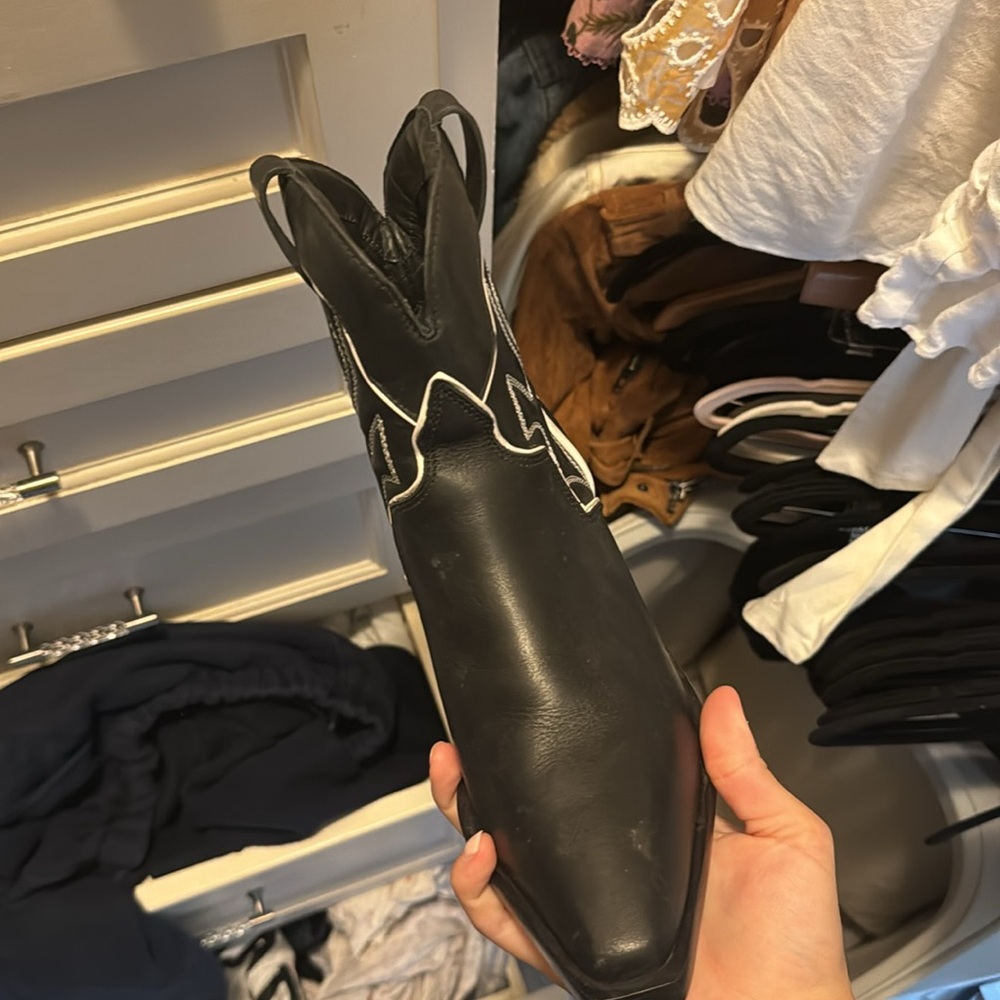 Reformation Otto Mini Western Boot - Picture 7 of 9